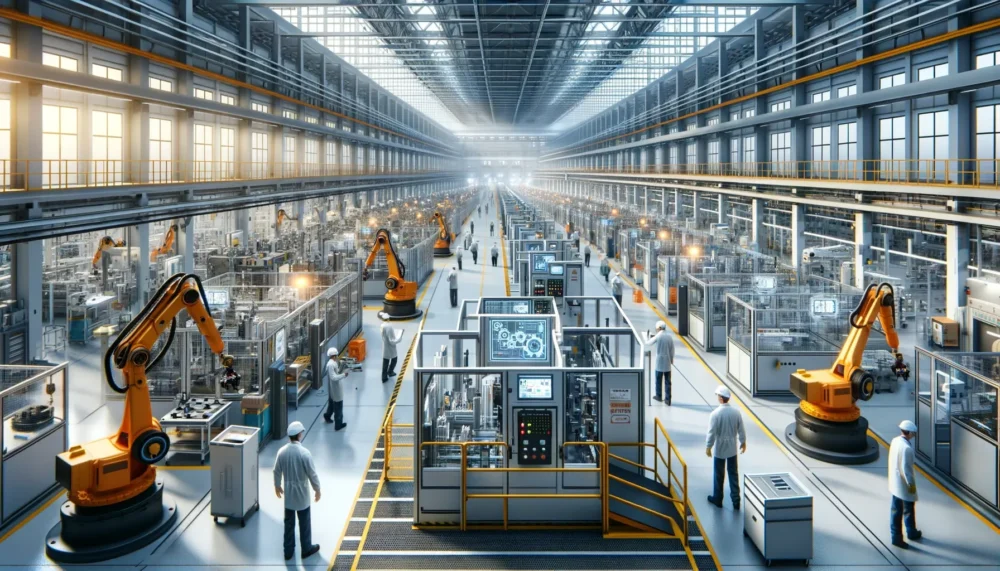 افزایش بهره وری در خطوط تولید صنعتی با PLC