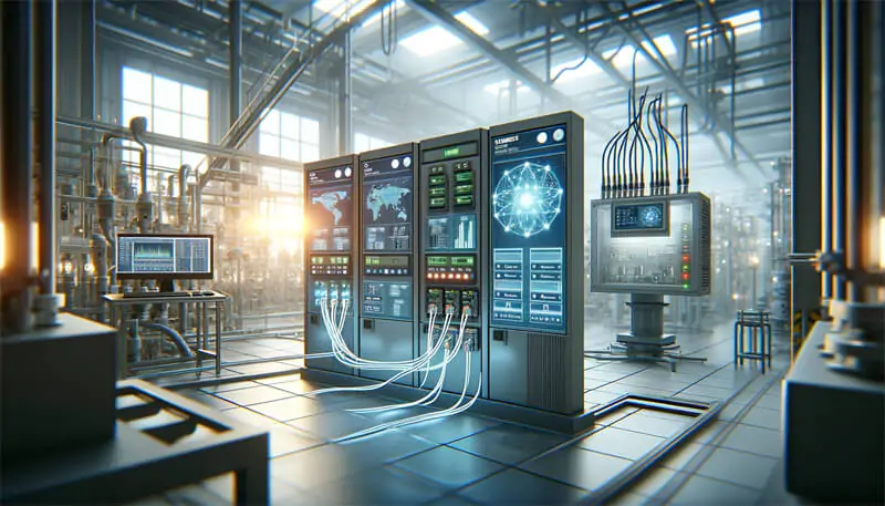 اتصال HMI به PLC زیمنس